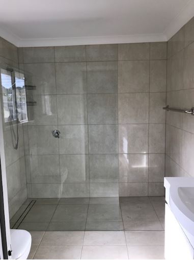 Bathroom tiling project